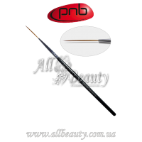 PNB 3D Nail Art Brush round 3-s - Кисть для дизайна круглая, нейлон