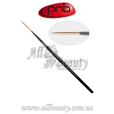 PNB 3D Nail Art Brush round 3-s - Кисть для дизайна круглая, нейлон PNB 3D Nail Art Brush round 3-s - Кисть для дизайна круглая, нейлон