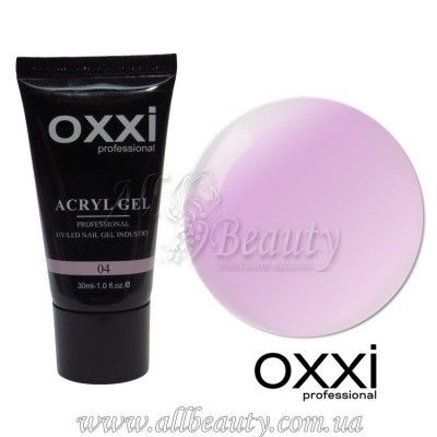 OXXI professional Acryl Gel - Акрил-гель 30 мл № 04 OXXI professional Acryl Gel - Акрил-гель 30 мл № 04