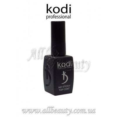 Kodi professinal No Sticky Top Coat - верхнее покрытие без липкого слоя для гель-лака 12мл Kodi professinal No Sticky Top Coat - верхнее покрытие без липкого слоя для гель-лака 12мл