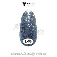 PIATTO Nano Diamante Gel Polish - Гель-лак 9мл №06