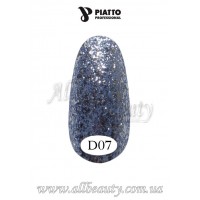 PIATTO Nano Diamante Gel Polish - Гель-лак 9мл №07