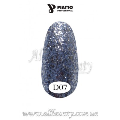 PIATTO Nano Diamante Gel Polish - Гель-лак 9мл №07 PIATTO Nano Diamante Gel Polish - Гель-лак 9мл №07