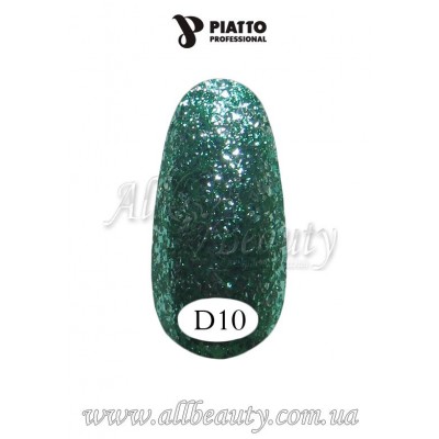 PIATTO Nano Diamante Gel Polish - Гель-лак 9мл №10 PIATTO Nano Diamante Gel Polish - Гель-лак 9мл №10