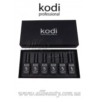Kodi professinal Natural Rubber Base 6 in 1 - Камуфлирующая каучуковая основа (НАБОР 6 в 1) 6х12мл