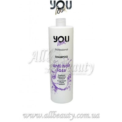 YOU look Shampoo anti hair loss - Шампунь против выпадения волос 1000 мл YOU look Shampoo anti hair loss - Шампунь против выпадения волос 1000 мл