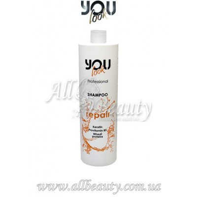 YOU look Shampoo Repair - Шампунь для сухих и повреждённых волос 1000 мл (сторінка 2) YOU look Shampoo Repair - Шампунь для сухих и повреждённых волос 1000 мл (сторінка 2)