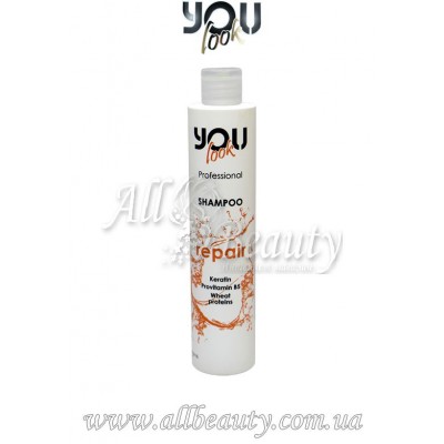 YOU look Shampoo Repair - Шампунь для сухих и повреждённых волос 250 мл (сторінка 2) YOU look Shampoo Repair - Шампунь для сухих и повреждённых волос 250 мл (сторінка 2)