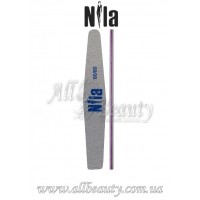 Nila - Пилочка для ногтей серая Rhombus 80/80