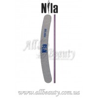 Nila - Пилочка для ногтей серая Banana 100/100
