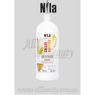 Nila Callus remover - Каллус ремувер щелочной Ваниль 1000мл Nila Callus remover - Каллус ремувер щелочной Ваниль 1000мл