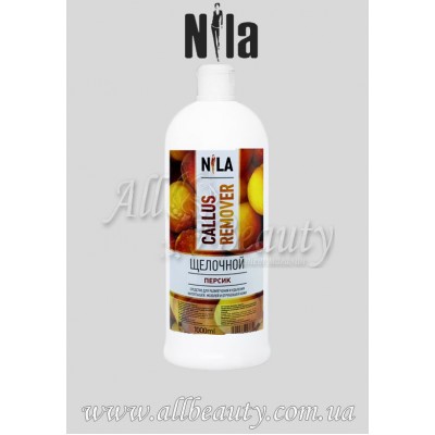Nila Callus remover - Каллус ремувер щелочной Персик 1000мл Nila Callus remover - Каллус ремувер щелочной Персик 1000мл