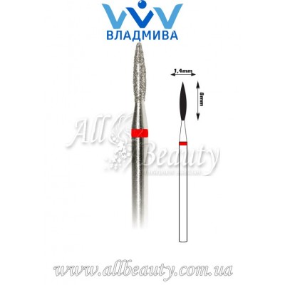 Насадка с мелким алмазным напылением - Пламя 8 мм / 1,4 мм (сторінка 4) Насадка с мелким алмазным напылением - Пламя 8 мм / 1,4 мм (сторінка 4)