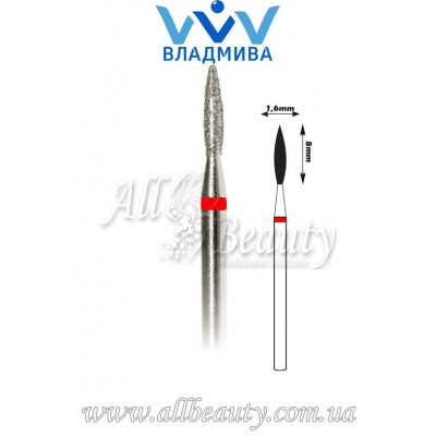 Насадка с мелким алмазным напылением - Пламя 8 мм / 1,6 мм (сторінка 4) Насадка с мелким алмазным напылением - Пламя 8 мм / 1,6 мм (сторінка 4)