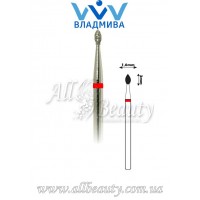 Насадка с мелким алмазным напылением - Почка 3 мм / 1,6 мм