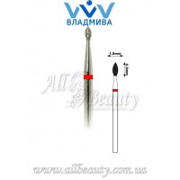 Насадка с мелким алмазным напылением - Почка 4,5 мм / 1,8 мм