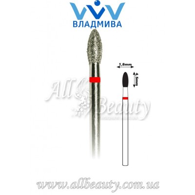 Насадка с мелким алмазным напылением - Яйцо 4,5 мм / 1,8 мм (сторінка 20) Насадка с мелким алмазным напылением - Яйцо 4,5 мм / 1,8 мм (сторінка 20)