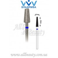 Насадка со средним алмазным напылением - Усечённая конусная 10 мм / 2,5 мм