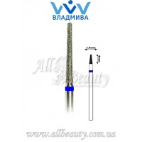 Насадка со средним алмазным напылением - Конусная полусферический конец 4 мм / 1,4 мм