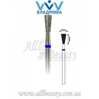 Насадка со средним алмазным напылением - Обратноконусная 6 мм / 3 мм Насадка со средним алмазным напылением - Обратноконусная 6 мм / 3 мм