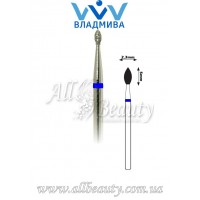 Насадка со средним алмазным напылением - Почка 5 мм / 2,3 мм