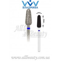 Насадка со средним алмазным напылением - Почка закруглённая 12 мм / 4 мм