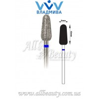 Насадка со средним алмазным напылением - Почка закруглённая 12 мм / 5 мм