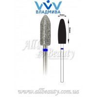 Насадка со средним алмазным напылением - Пуля 15 мм / 5 мм