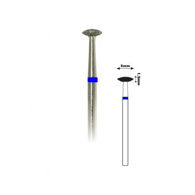 Насадка со средним алмазным напылением - Линза 1,5 мм / 5 мм Насадка со средним алмазным напылением - Линза 1,5 мм / 5 мм