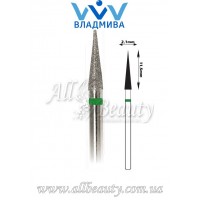 Насадка с крупным алмазным напылением - Конусная, заостренная 11,5 мм / 2,1 мм