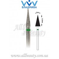 Насадка с крупным алмазным напылением - Конусная, заостренная 11,5 мм / 5 мм