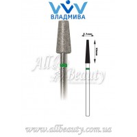 Насадка с крупным алмазным напылением - Усечённая конусная 10 мм / 2,1 мм