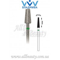 Насадка с крупным алмазным напылением - Усечённая конусная 10 мм / 2,5 мм