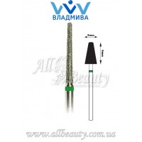 Насадка с крупным алмазным напылением - Конусная полусферический конец 9 мм / 5 мм