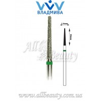 Насадка с крупным алмазным напылением - Конусная полусферический конец 10 мм / 1,4 мм