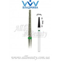 Насадка с крупным алмазным напылением - Конусная полусферический конец 10 мм / 2,5 мм