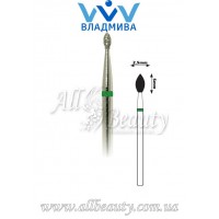 Насадка с крупным алмазным напылением - Почка 5 мм / 2,5 мм