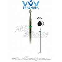 Насадка с крупным алмазным напылением - Почка 5 мм / 4 мм