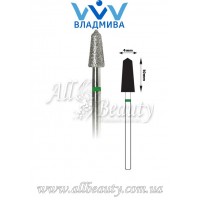 Насадка с крупным алмазным напылением - Торпеда конусная 10 мм / 4 мм