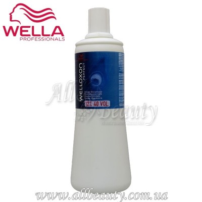Wella professional Welloxon perfect - Крем-проявитель 12% (40vol.) 1000 мл Wella professional Welloxon perfect - Крем-проявитель 12% (40vol.) 1000 мл