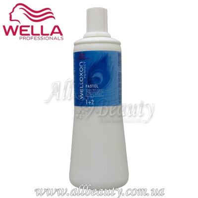 Wella professional Welloxon Pastel - Мягкая эмульсия 1,9% (6Vol.) 1000 мл Wella professional Welloxon Pastel - Мягкая эмульсия 1,9% (6Vol.) 1000 мл