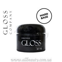 GLOSS Hard Base - Каучуковая основа для гель-лака 30 мл.