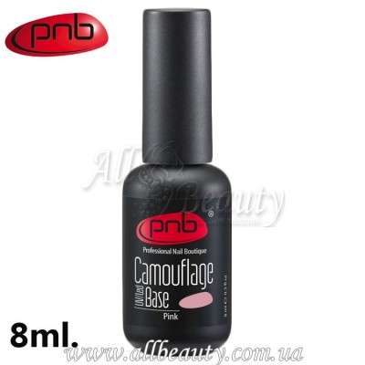 PNB UV/LED Camouflage Base Pink - Камуфлирующее каучуковое базовое покрытие 8 мл. (сторінка 9) PNB UV/LED Camouflage Base Pink - Камуфлирующее каучуковое базовое покрытие 8 мл. (сторінка 9)