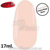 PNB UV/LED Camouflage Base Cover Nude - Камуфлирующее каучуковое базовое покрытие 17 мл.