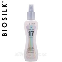 BioSilk Silk Therapy 17 Miracle Leave-in - Шелковый несмываемый кондиционер для волос 17 ЧУДЕС, 167 мл