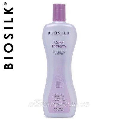 BioSilk Color Therapy Cool Blonde Shampoo - Шампунь безсульфатний для світлого волосся, 355 мл BioSilk Color Therapy Cool Blonde Shampoo - Шампунь безсульфатний для світлого волосся, 355 мл