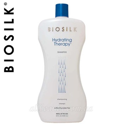 BioSilk Hydrating Therapy Shampoo - Шампунь для сухого, пошкодженого волосся, 1000 мл BioSilk Hydrating Therapy Shampoo - Шампунь для сухого, пошкодженого волосся, 1000 мл