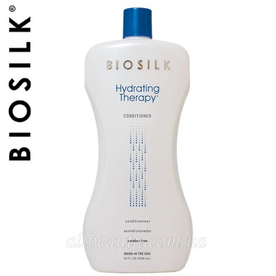 BioSilk Hydrating Therapy Conditioner - Кондиционер для сухих, повреждённых волос, 1000 мл BioSilk Hydrating Therapy Conditioner - Кондиционер для сухих, повреждённых волос, 1000 мл