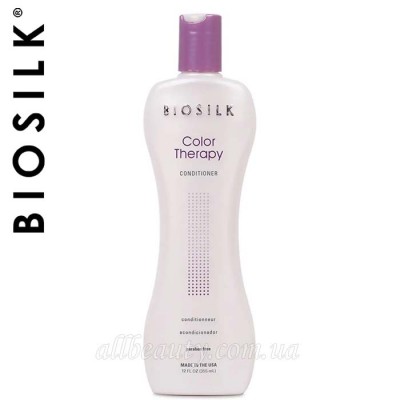 BioSilk Color Therapy Conditioner - Кондиціонер для захисту кольору фарбованого волосся, 355 мл BioSilk Color Therapy Conditioner - Кондиціонер для захисту кольору фарбованого волосся, 355 мл