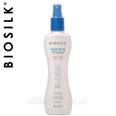 BioSilk Hydrating Therapy Pure Moisture Leave in Spray - Кондиционер-спрей несмываемый увлажняющий, 207 мл BioSilk Hydrating Therapy Pure Moisture Leave in Spray - Кондиционер-спрей несмываемый увлажняющий, 207 мл